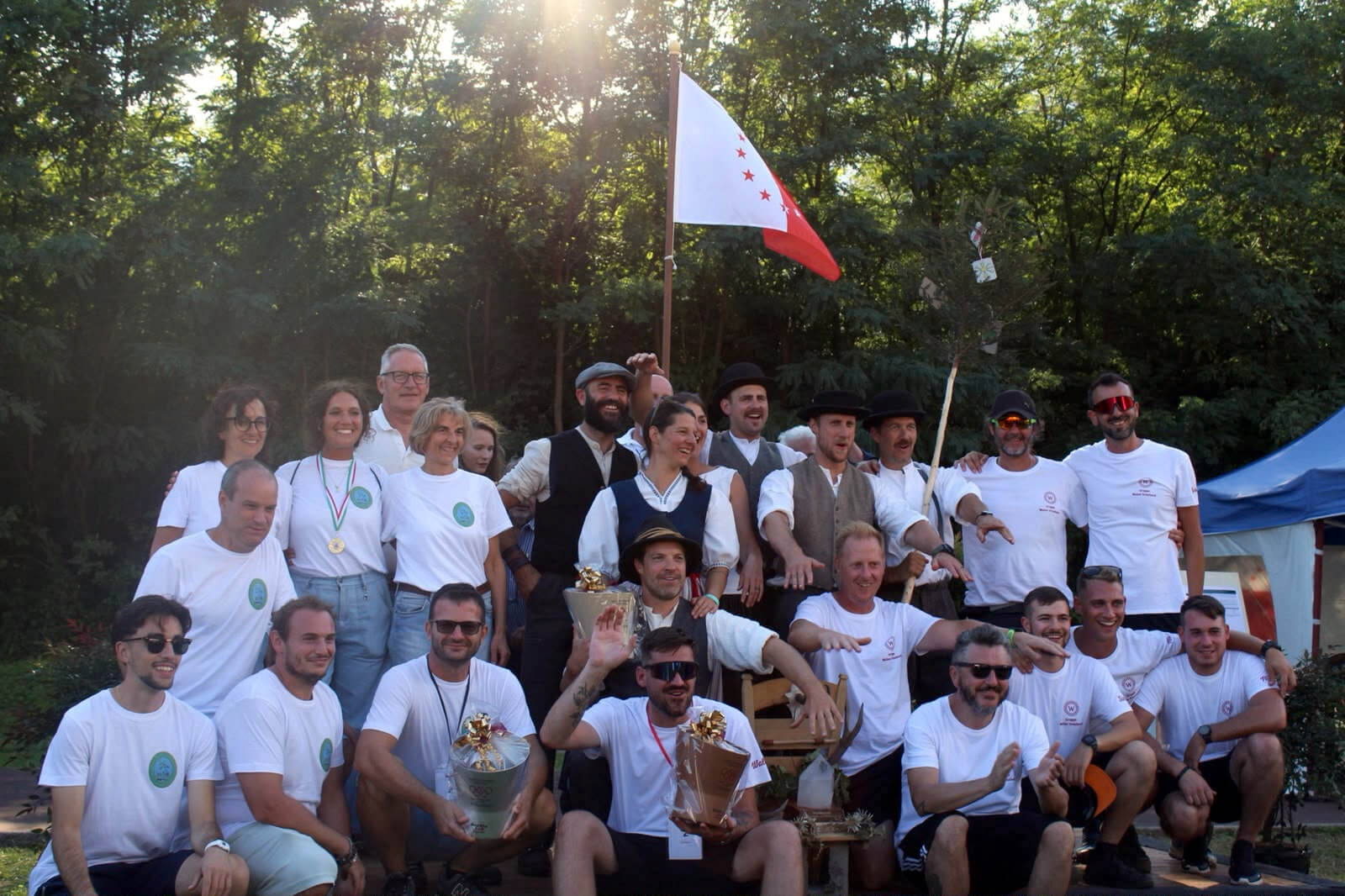 La Premiazione Delle Tre Squadre