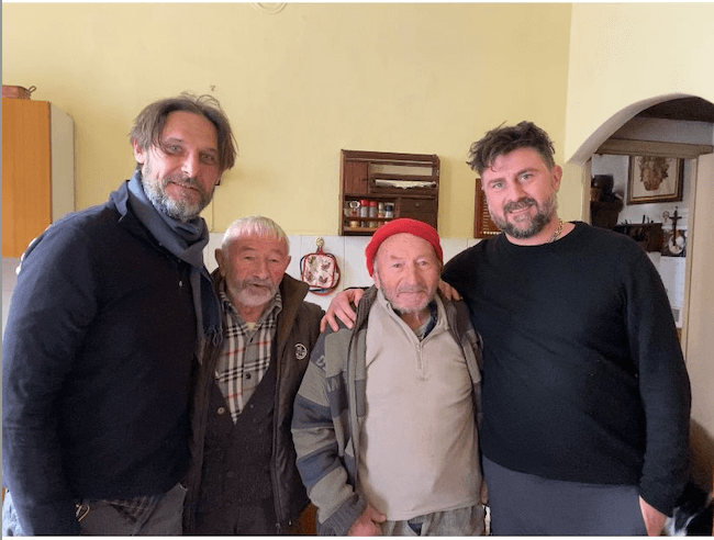 Nicola Buffoni, Marino Bionda, Bartolomeo Bionda, Alessio Cusano a Pontegrande