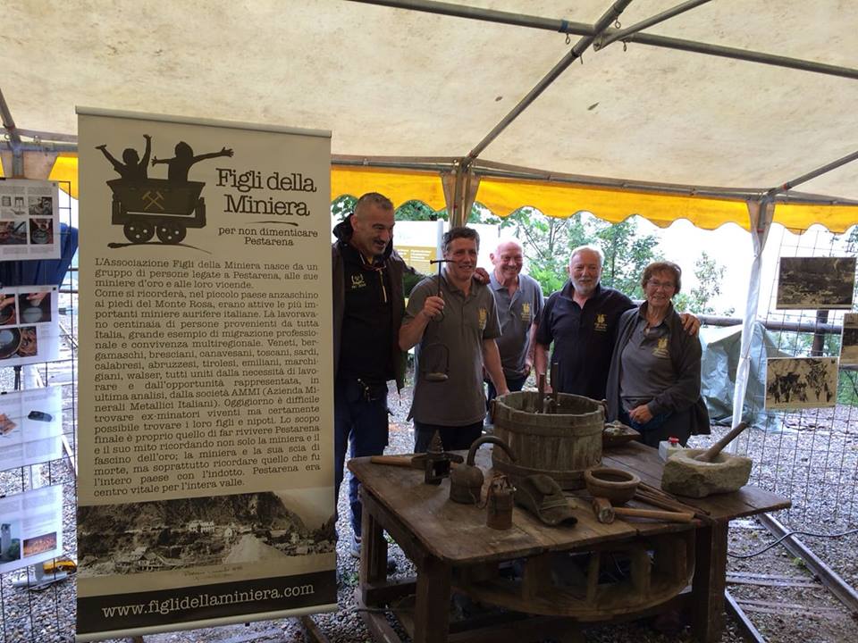 Figli della Miniera ad un evento in Svizzera nel 2018