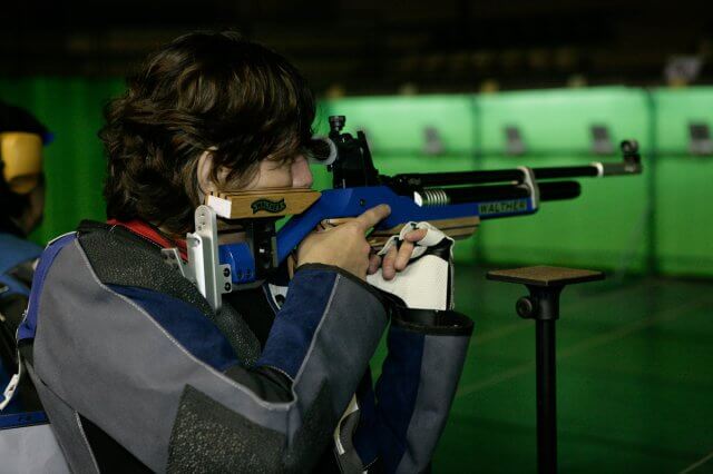 lucia pirazzi campionessa d europa di tiro con carabina