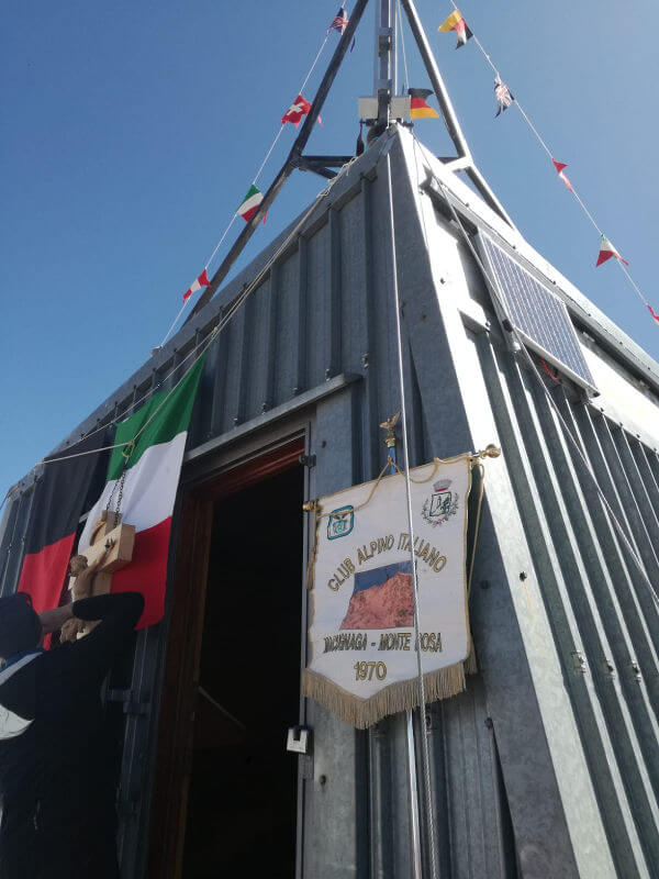 Capanna Gnifetti Festeggiata La Madonna Dei Ghiacciai