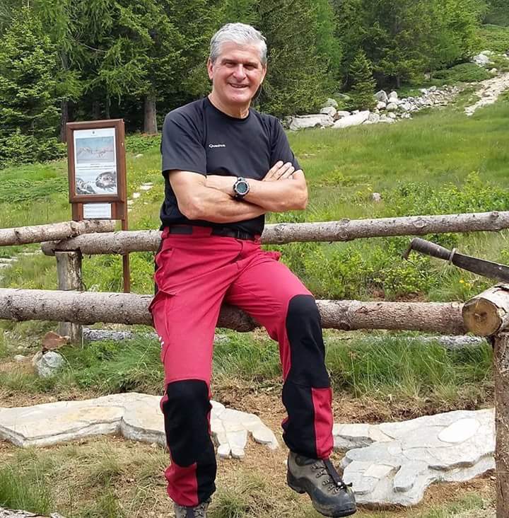Il presidente uscente Flavio Violatto