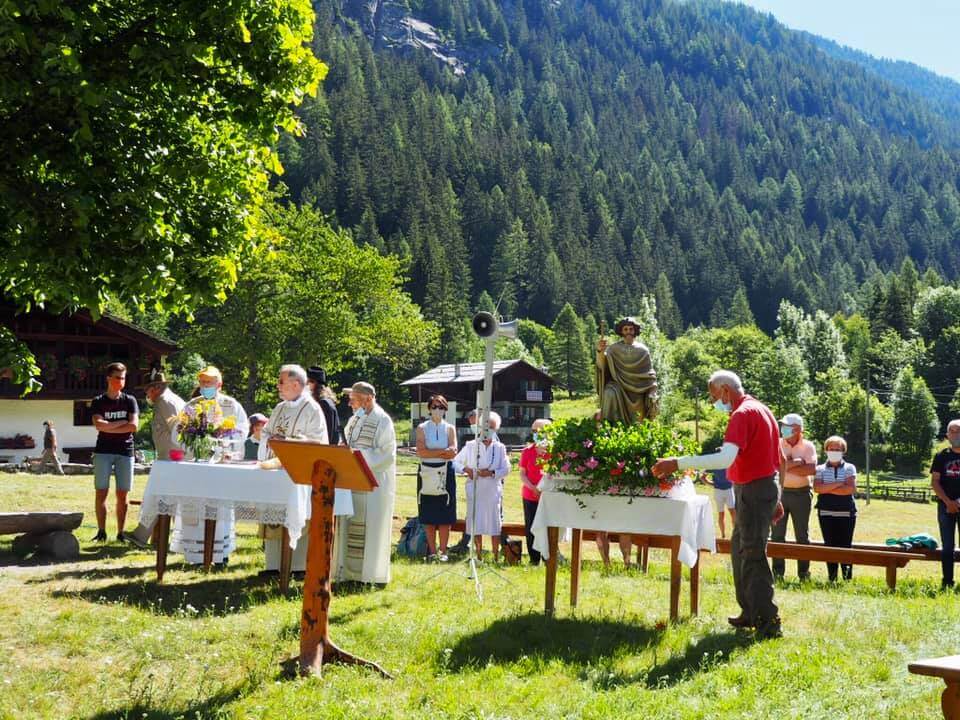 Celebrata A Macugnaga La Festa Di San Bernardo