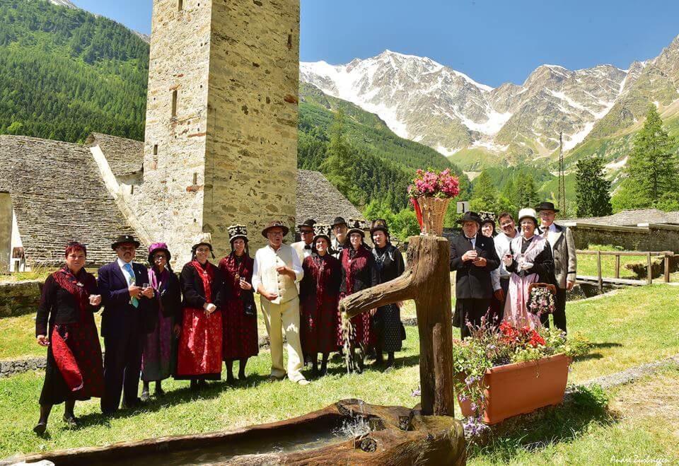 201807 XXXII Fiera San Bernardo   Gruppo Saas Tal A Chiesa Vecchia