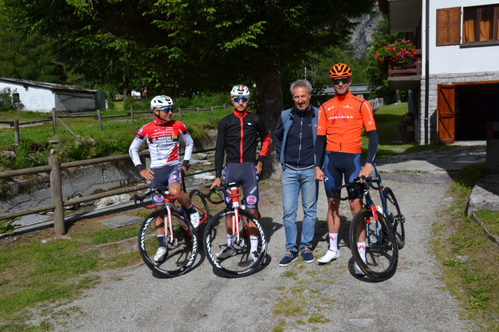 Stefano Corsi e Filippo Ganna a Macugnaga