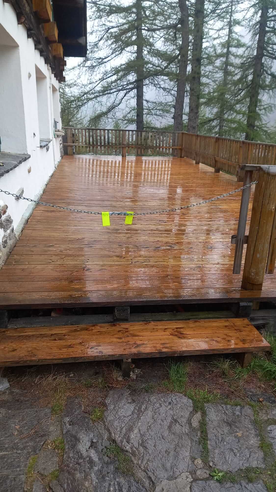 Macugnaga Al Belvedere Rifatta La Terrazza Panoramica Sulla Est Del Rosa