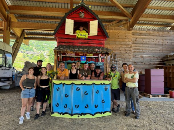 Consegna speciale alla fattoria Il Cardo