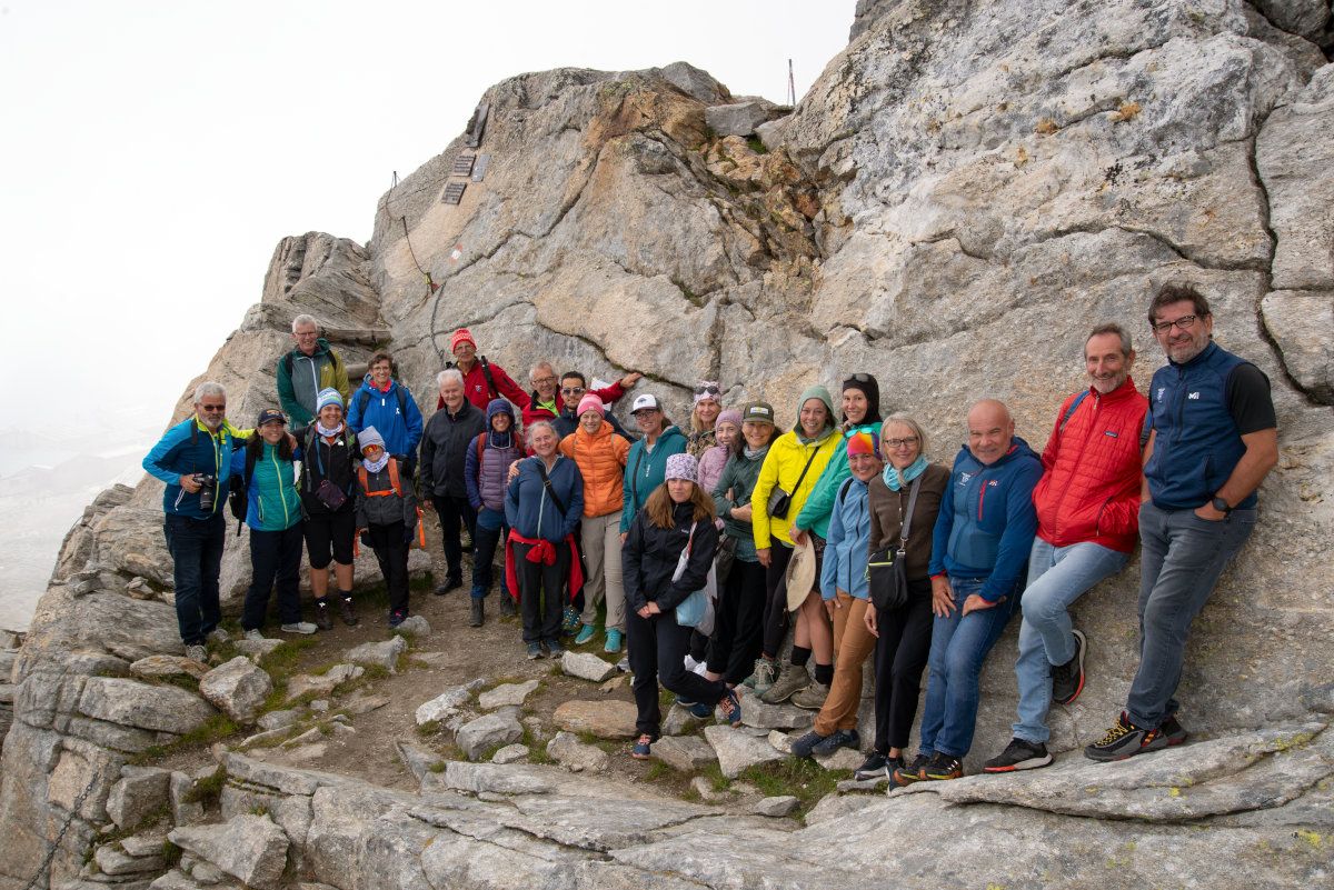 Monte Moro: una targa alla solidarietà alpina