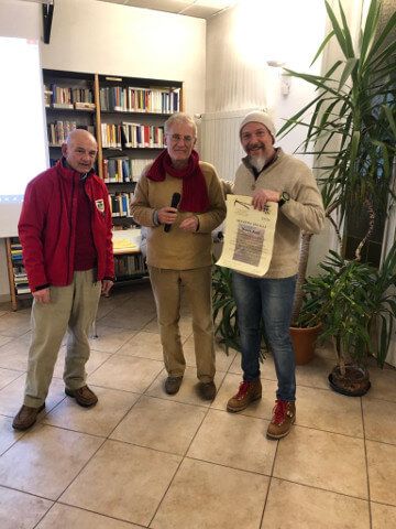 CAI Fino Mornasco:“Piccozza d'onore”all'ossolano Marco Botti